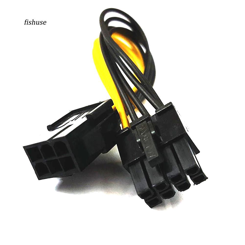 Dây cáp chuyển đổi cổng fhue _ 6-pin sang 8-pin PCI-E cho card đồ họa