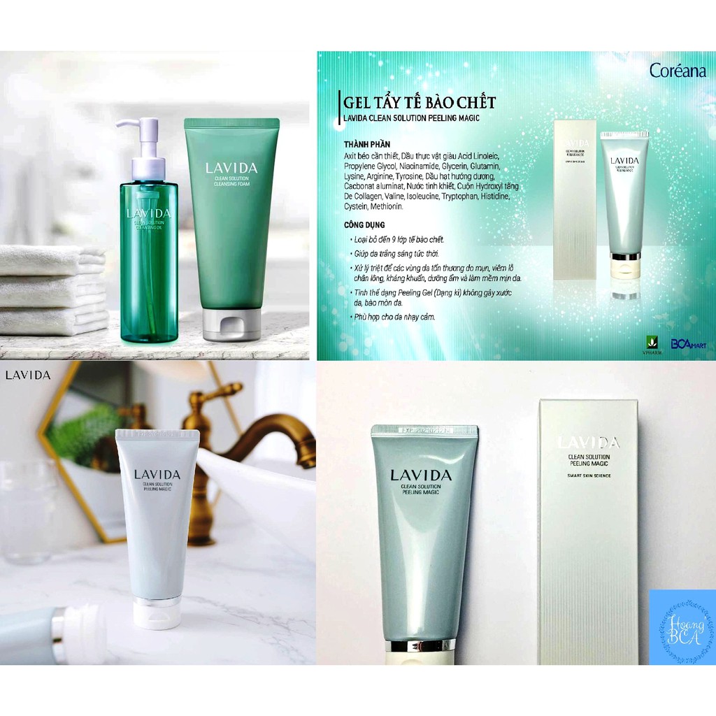 Gel Tẩy Tế Bào Chết Lavida Clean Solution Peeling Magic