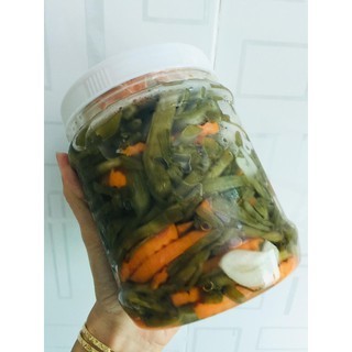 550g dưa rau muống nhà làm bằng giấm nhà nuôi, không chất phụ gia khác