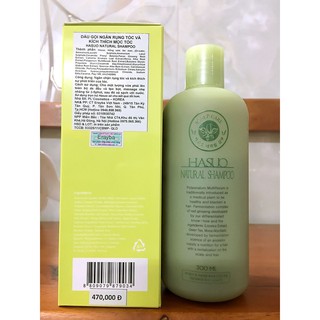 DẦU GỘI  CHỐNG RỤNG TÓC VÀ  KÍCH THÍCH MỌC TÓC HASUO 300ML