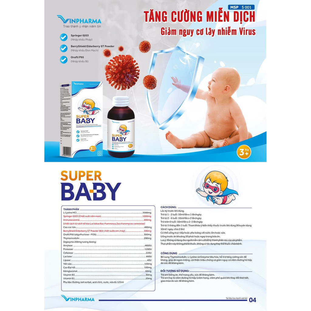 Super Baby - Kích thích tiêu hoá, ăn ngon miệng