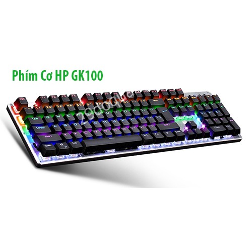 Phím cơ HP GK100F chuẩn xịn - Blue switch