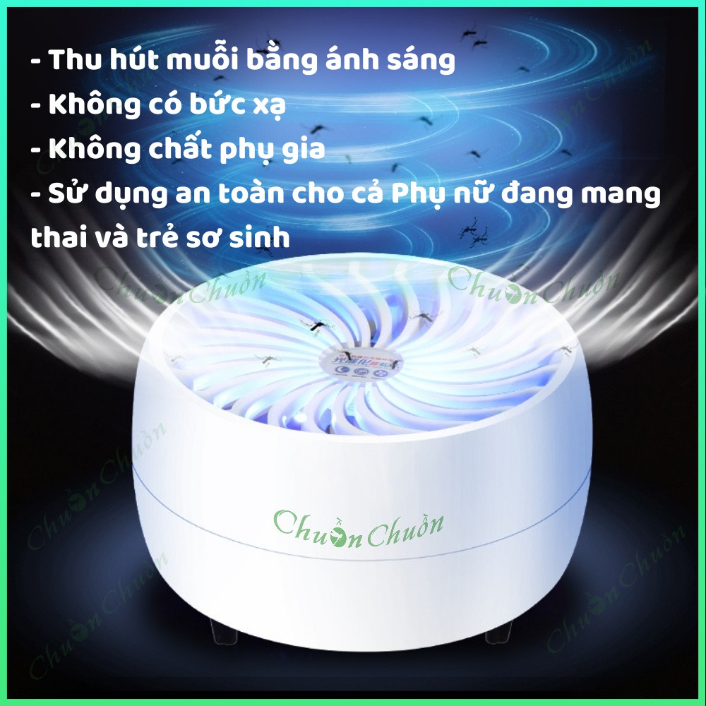 Đèn Hút Muỗi Chuồn Chuồn ❤️FREESHIP❤️ Đèn bắt muỗi - máy hút muỗi bắt chước nhiệt độ cơ thể người, Diệt muỗi hiệu quả