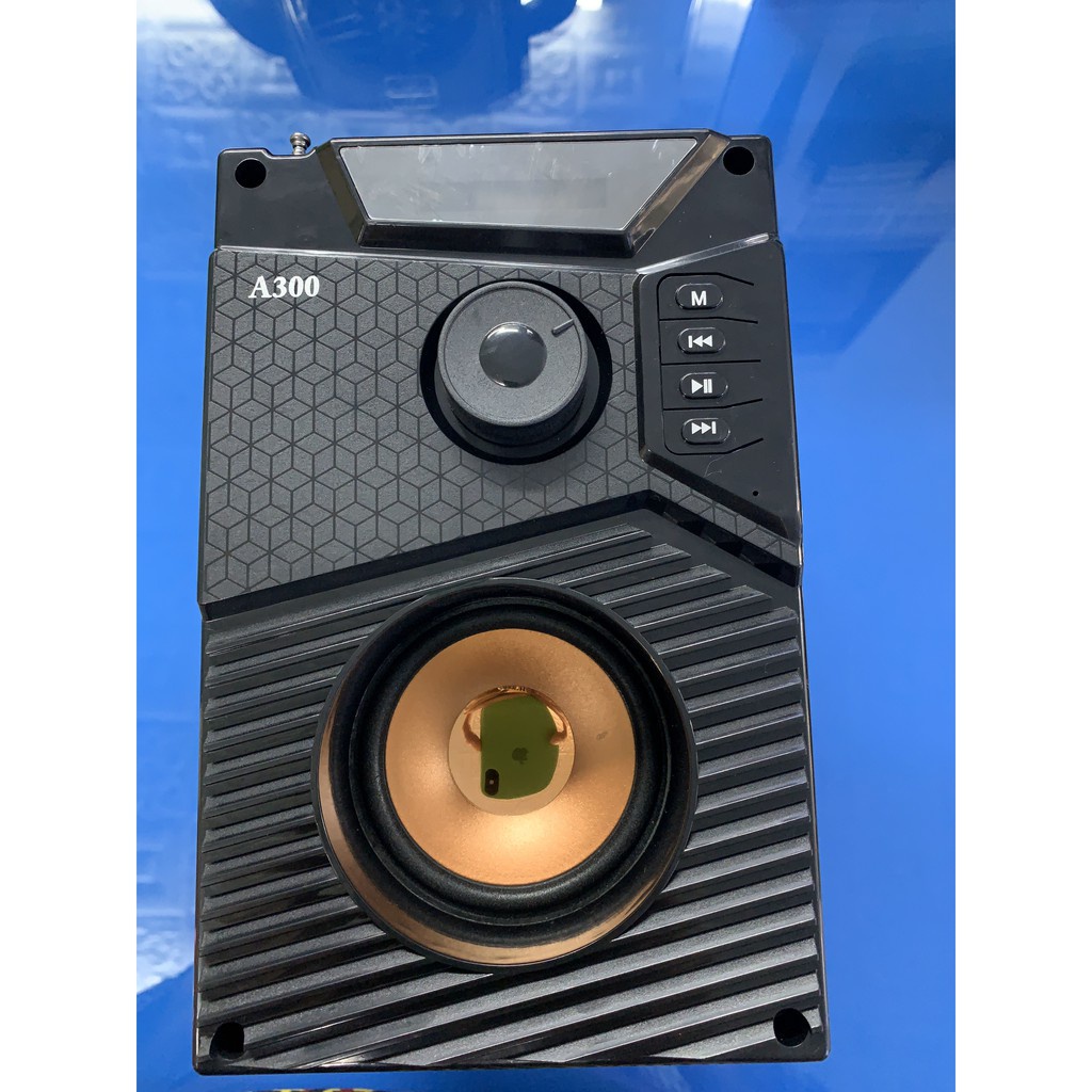 Loa Bluetooth Karaoke A300 Âm Thanh Sống Động Có Bass Tặng Kèm Mic Hát