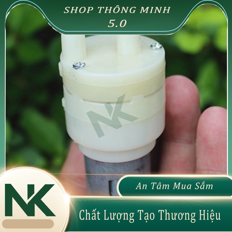 Máy bơm nước mini 3.7V 5V 6V 🍀 Máy bơm rửa tay sát khuẩn rót r.ượu chất lỏng tiện dụng