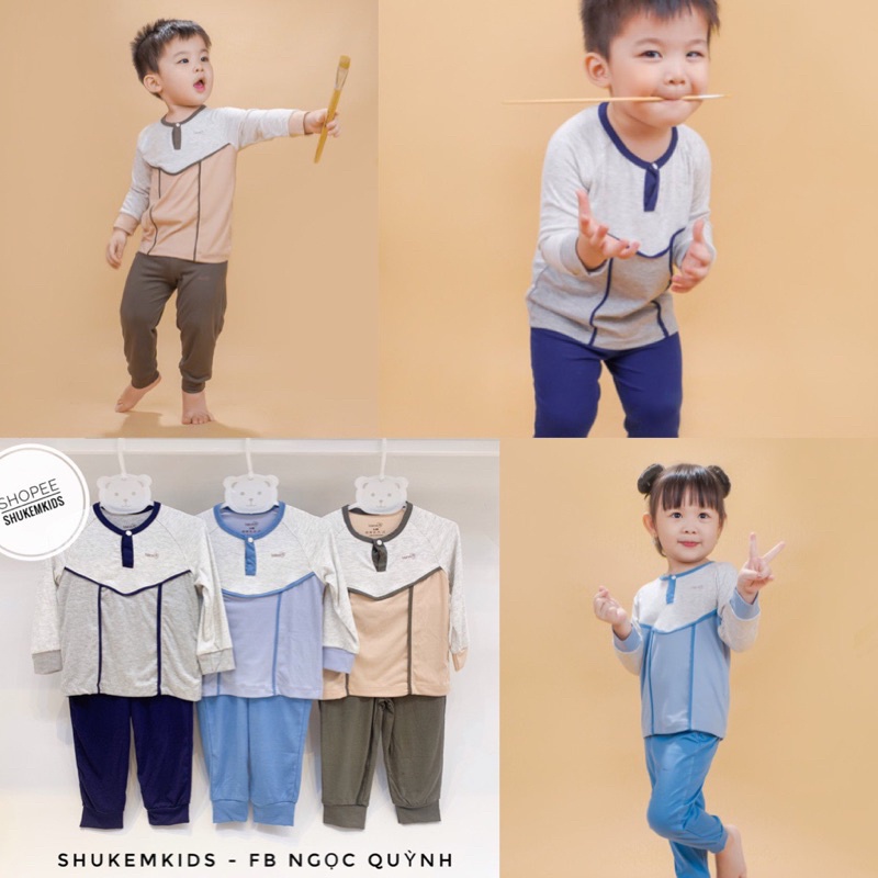 Bons - Bộ dài nỉ nhung siêu mềm bons trai gái