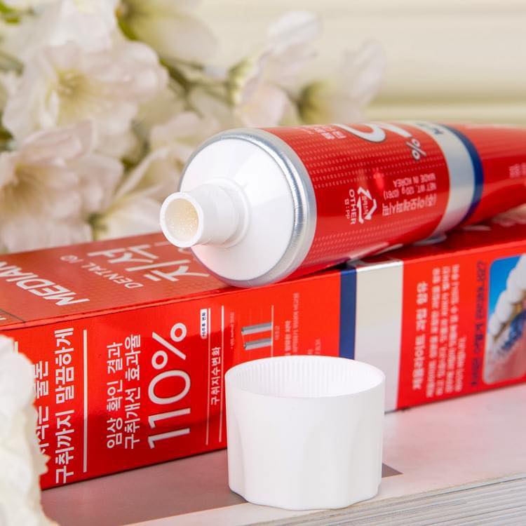 [Chính hãng] [Có sẵn] [Chính hãng] Kem Đánh Răng Median Dental IQ Red 120g