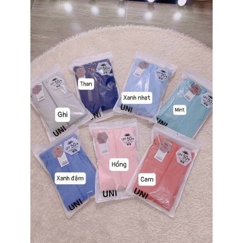 [Hàng Xuất Khẩu 2 Lớp] Áo Chống Nắng 2 Lớp Nữ Dáng Ngắn Chất Thông Hơi Làm Mát Chống Tia Uv | BigBuy360 - bigbuy360.vn