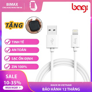Cáp Sạc Lightning Cao Cấp Bagi Dành Cho Iphone Ipad Ipod Dài 1m IB100