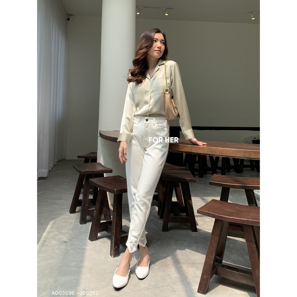 Quần jeans rách MONKI J0039