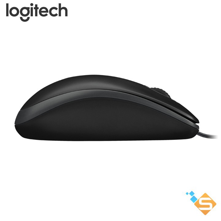 Chuột Có Dây Logitech B100 - Hãng Phân Phối - Bảo Hành 3 Năm