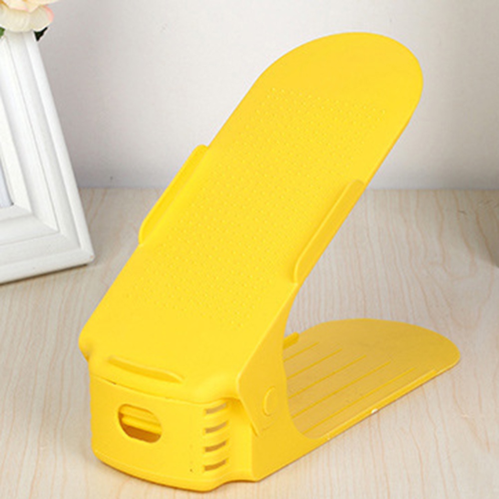 Kệ Đứng Hai Tầng Đựng Giày Tiết Kiệm Không Gian Có Thể Điều Chỉnh