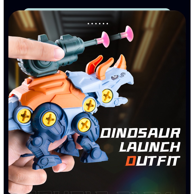 Bộ Đồ Chơi Lắp Ráp Khủng Long T-Rex ZHAN QI TOYS Cho Trẻ Em