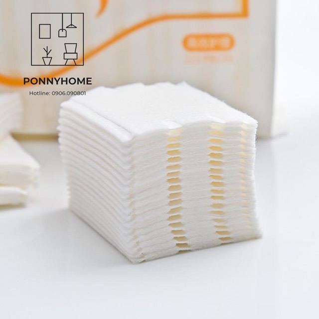 &lt; HÀNG CHẤT LƯỢNG &gt; Bông Tẩy Trang Cotton Pad 222 Miếng