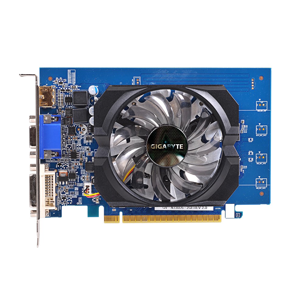 Card Màn Hình VGA Gigabyte GT 730 2GB GDDR5 64Bit - Hàng Chính Hãng - Bảo hành 36 tháng | BigBuy360 - bigbuy360.vn