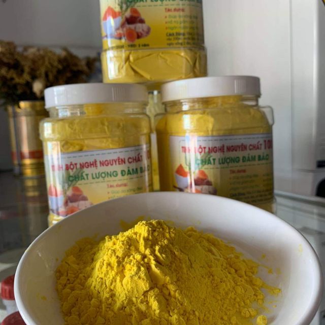 Tinh bột nghệ nguyên chất 100% 500g