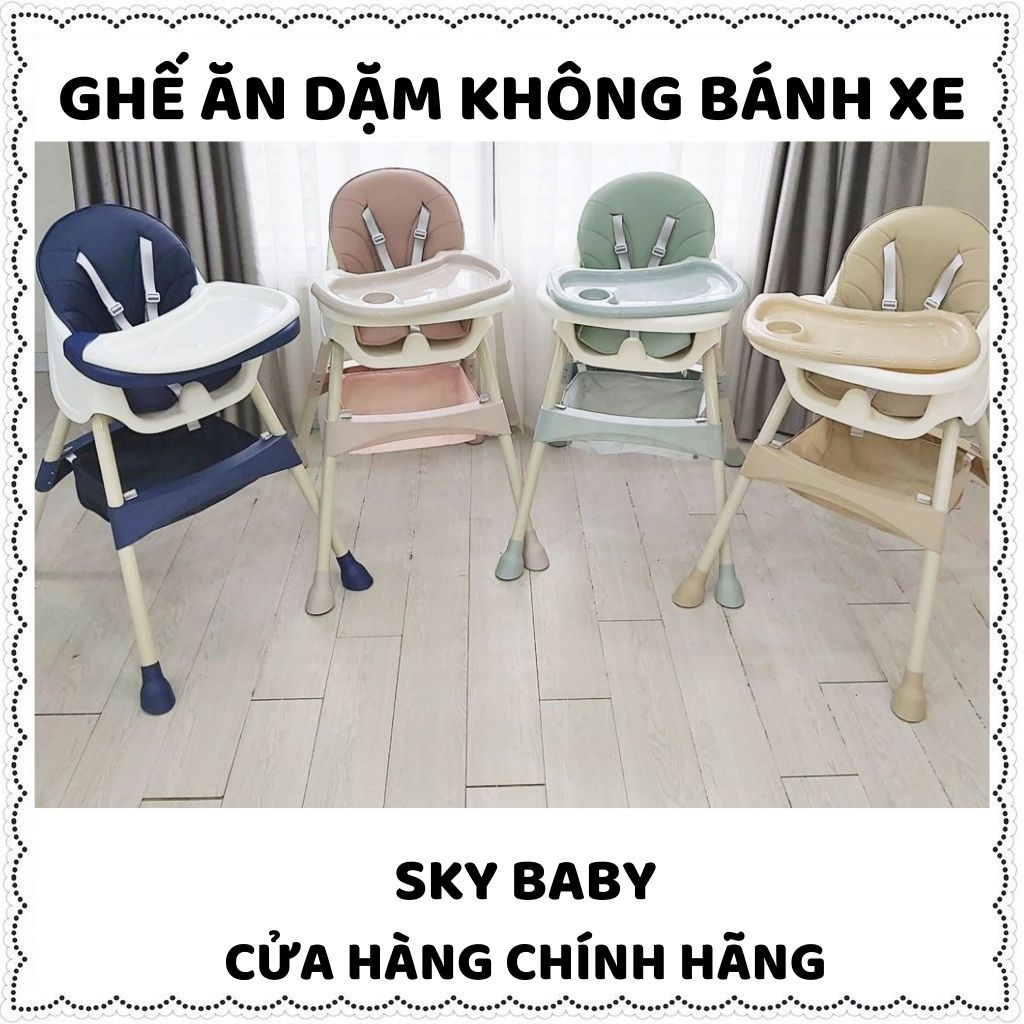 Ghế ăn dặm cho bé Zozon kèm mặt bàn ăn dặm kiểu nhật và BLW 2 chế độ chân cho bé trai bé gái từ 6 tháng Zozon phân phối