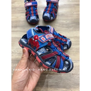 Sandal rọ spiderman bé trai