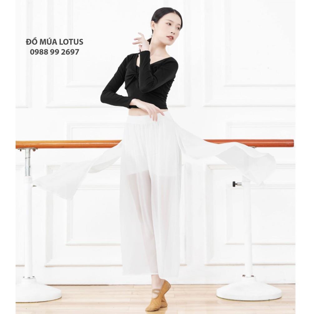 Quần múa ballet quốc gia tập yoga nhảy cổ điển Q13 - [ Đồ Múa Đương Đại Lotus - ORDER 15 Ngày ]