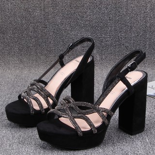 [order] giày sandal cao gót da thật BATA xuất khẩu mẫu mới 2021