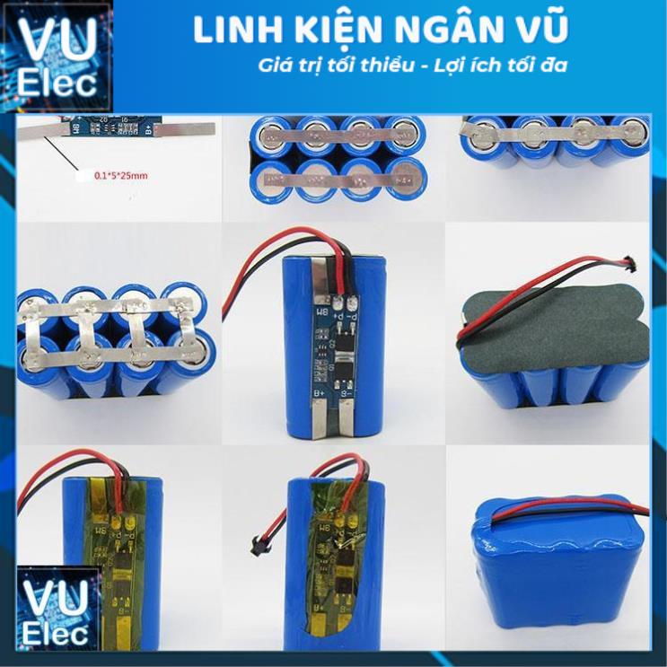 Mạch Bảo Vệ Pin 2S 8.4V 10A 2S-D01 (Chiếc)