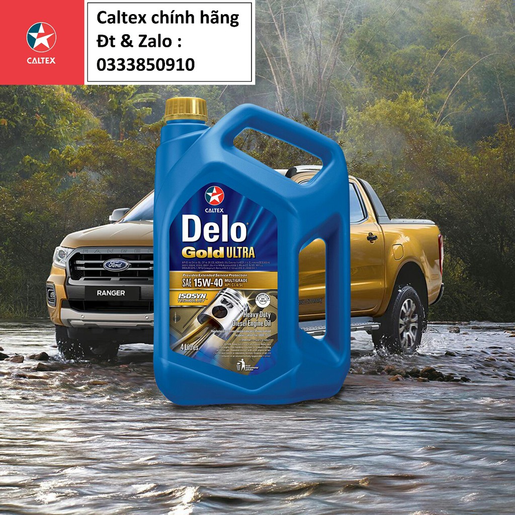 Nhớt động cơ ô tô diesel Delo Gold Ultra 15w40 / 20w50