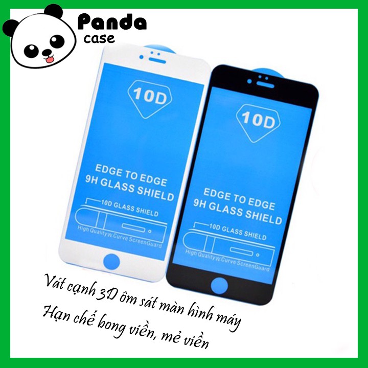 Kính Cường Lực Iphone 10D Full Màn dành cho iphone  6/6plus/6s/6s plus/6/7/7plus/8/8plus/x/xs/xs max/11/11pr/11prmax