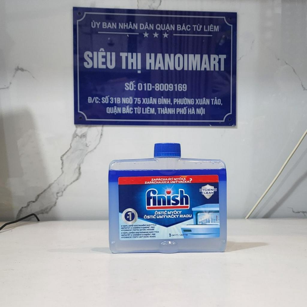 Finish Dung dịch vệ sinh máy rửa bát 250ml, chất tẩy cặn máy rửa chén bát Finish