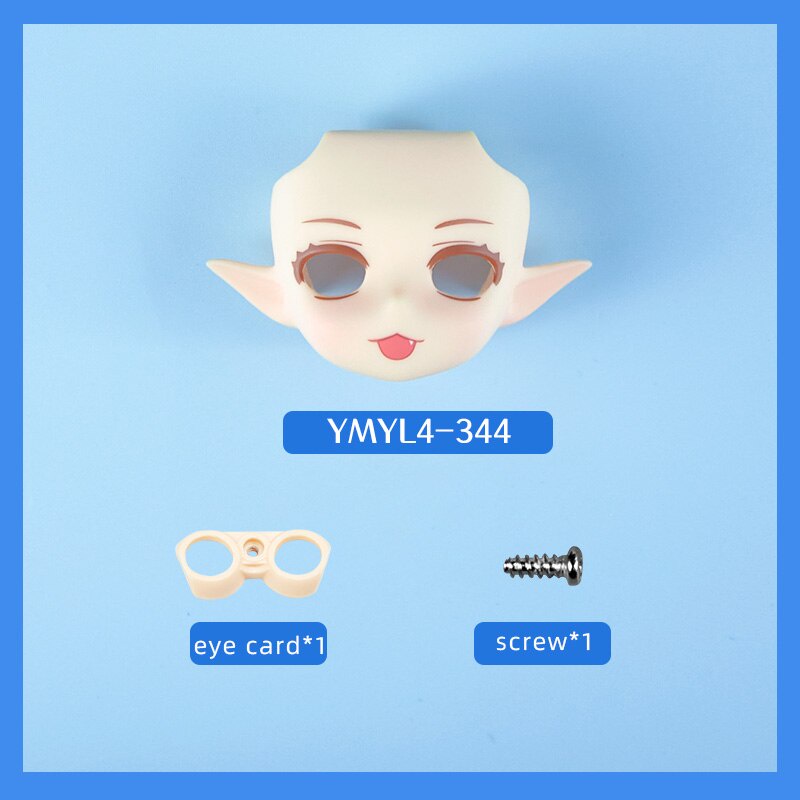 Mặt Nạ Đất Sét Cho Búp Bê Ob11