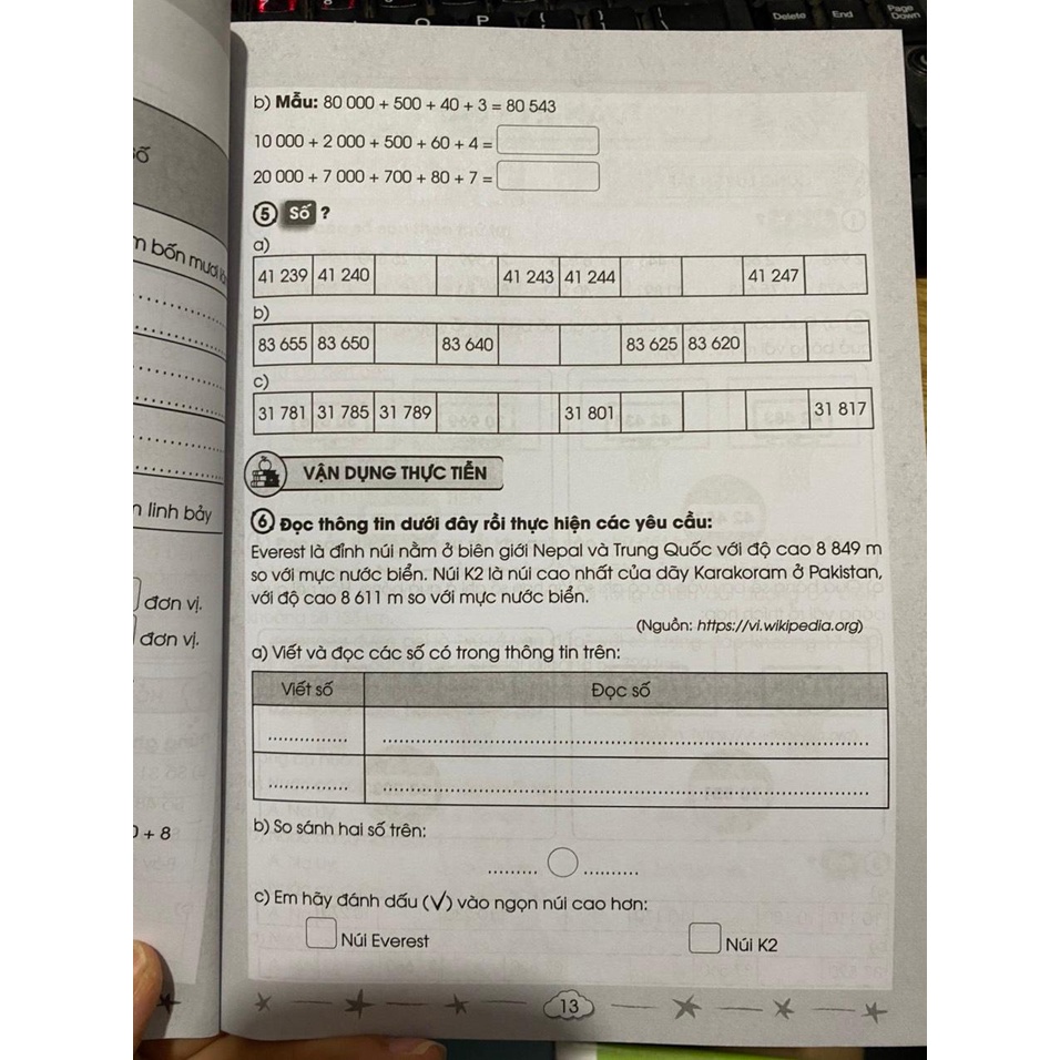 Sách - Giúp em học toán 3 tập hai ( cánh diều ) + Bán kèm 1 tẩy chì