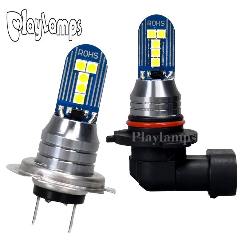 1 Đèn Pha Led Xanh Lá Cây 9005 9006 3030 H16 H11 H4 H5 8w 9v-60v Siêu Sáng Cho Xe Hơi, Xe Máy