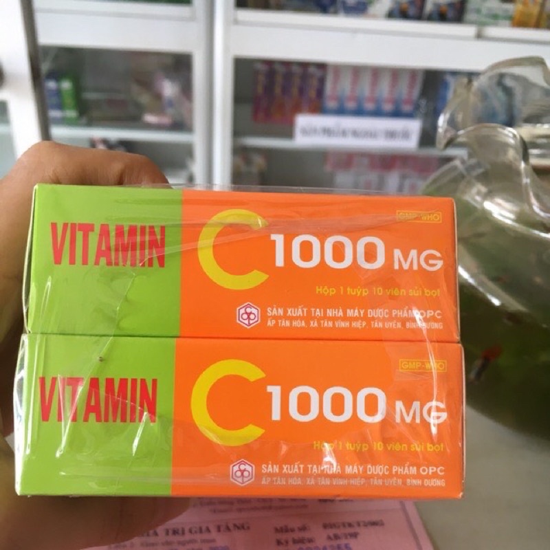 VIÊN SỦI VITAMIN C 1000MG OPC