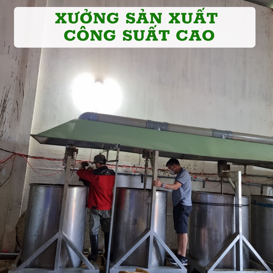 Phân đạm cá dịch chuối trứng GreenFarm ủ men vi sinh giúp trồng rau, trồng hoa MS138