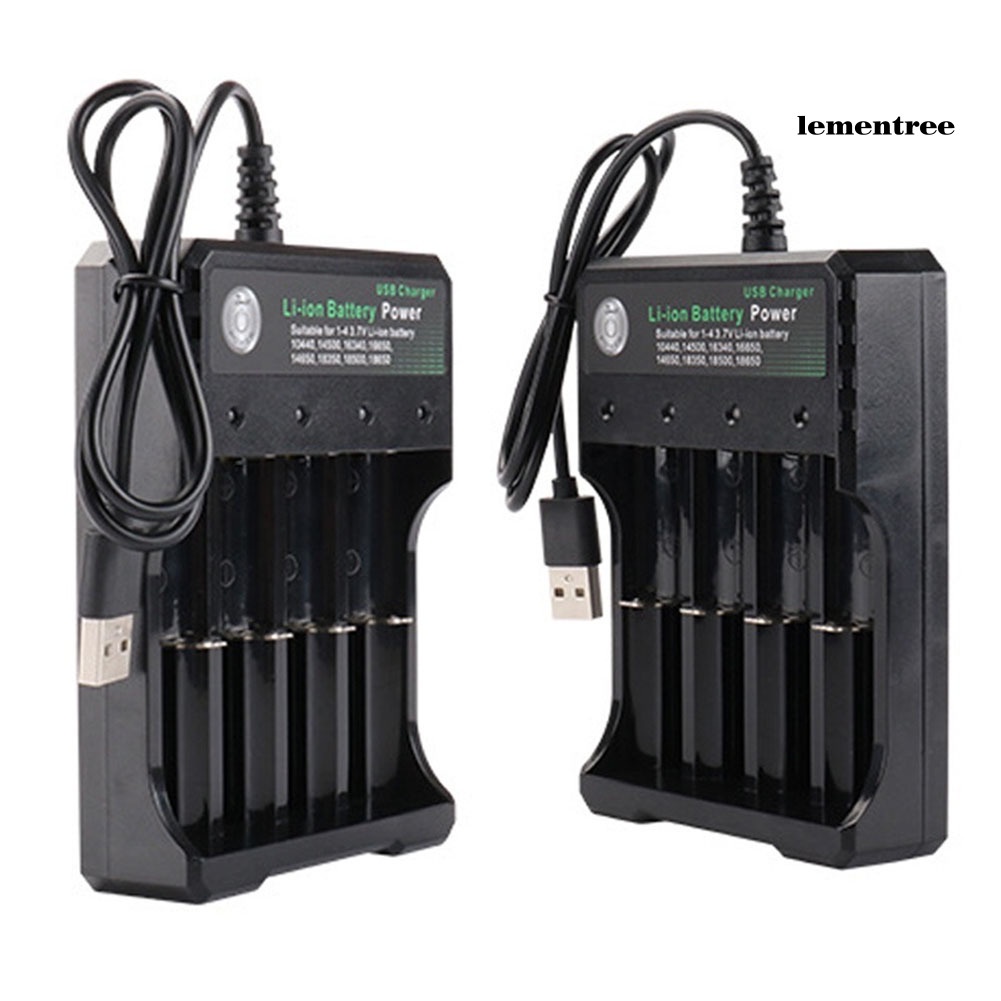Bộ SạC Pin Li-ion Thông Minh Cho 18650 18500 16340 14500