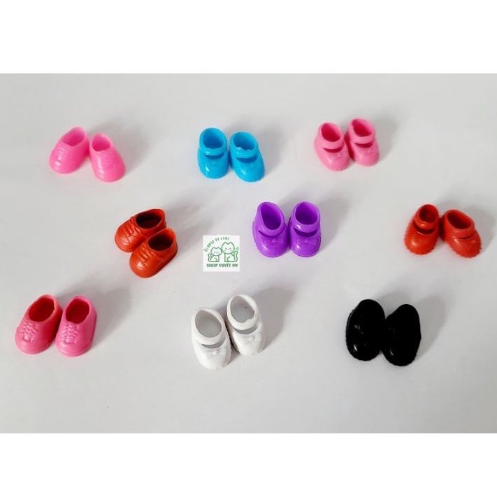 [6 màu] Giày cho búp bê em bé gái Lucy 10cm