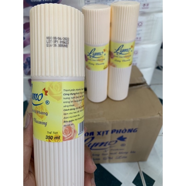 NƯỚC HOA XỊT PHÒNG LYMO 350ml