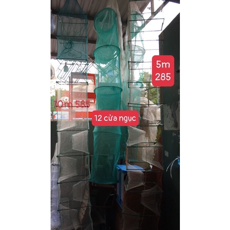 12 cửa ngục- lưới bắt cá