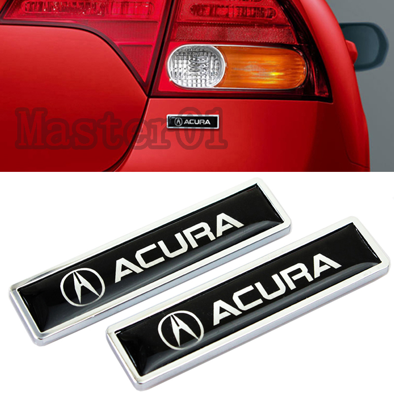 Set 2 Sticker Dán Trang Trí Xe Ô Tô Acura Integra Mdx Tl Tsx Rsx