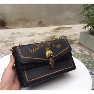 Túi ong thêu và đính trực tiếp lên túi( hình chụp thật)