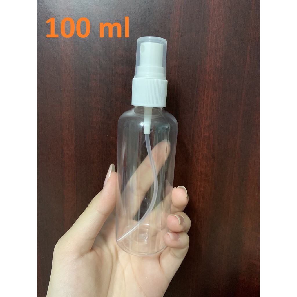 Vỏ Chai Nhựa Xịt Phun Xương 100ml