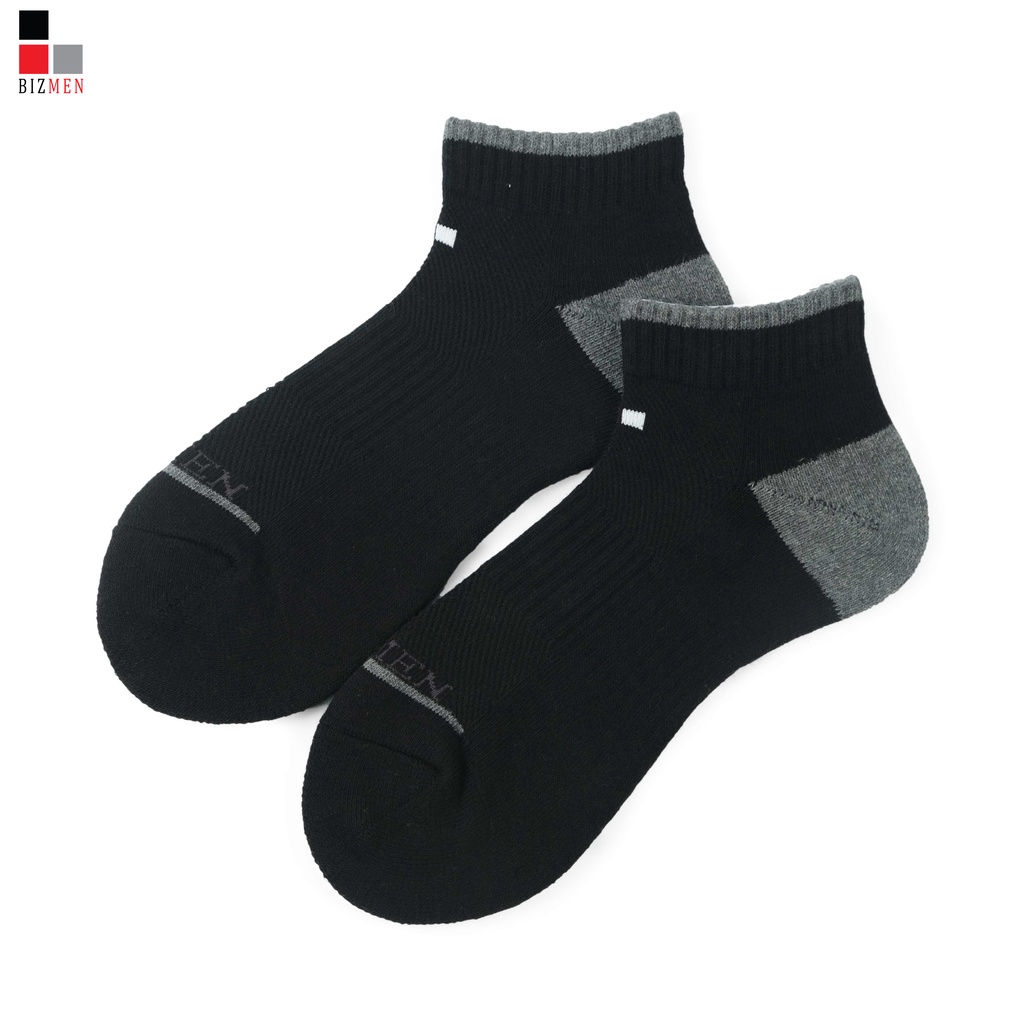 Tất nam thể thao xù siêu dày cổ trung cotton công nghệ Nano bạc kháng khuẩn khử mùi Bizmen – BSC16.02