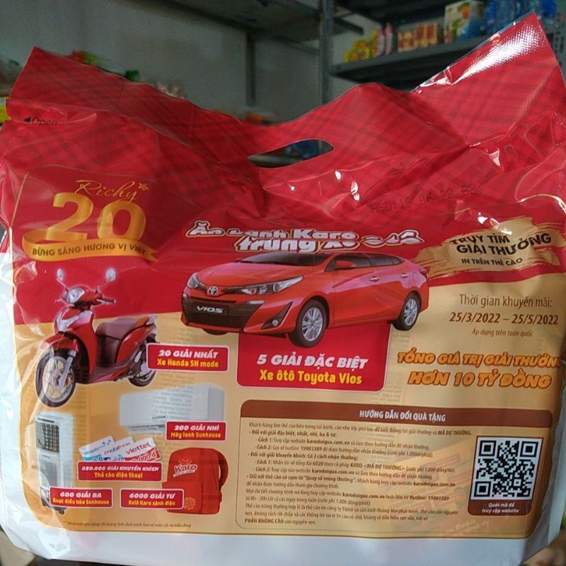 Bánh Karo trứng tươi - chà bông