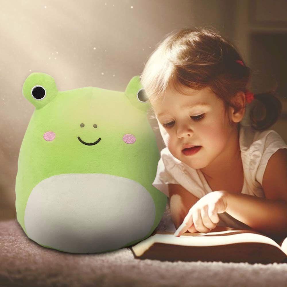 NICKOLAS Đồ chơi nhồi bông Hình Ếch 3d Mềm Mại Đáng Yêu