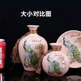 Bộ bình gốm sứ