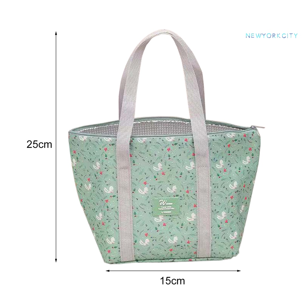 Túi Đựng Cơm Trưa NYC Cỡ Lớn Bằng Vải Chống Nước Cách Nhiệt
