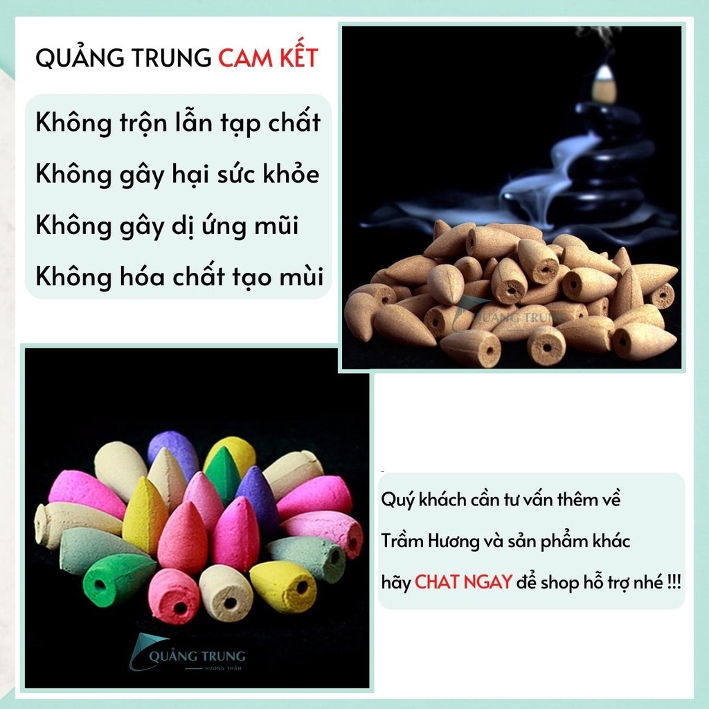 Nụ Trầm Hương Tự Nhiên Thơm Dịu Khói Ngược
