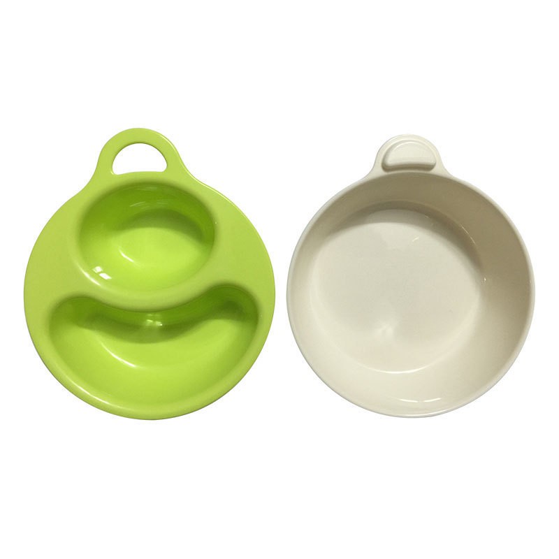 Combo bát ăn chia ngăn cho bé Paku Paku (Nhật Bản)