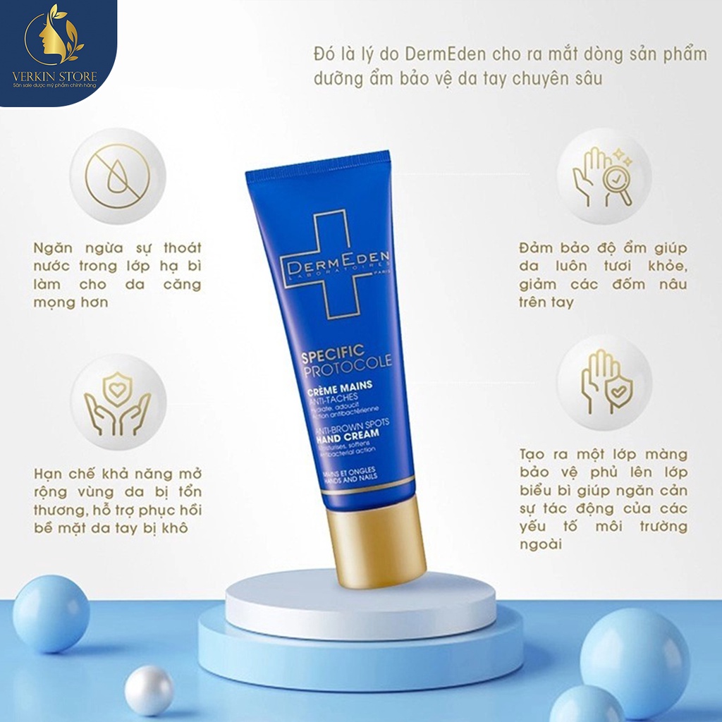 Kem dưỡng làm dịu và phục hồi da Dermeden Repair Care  - Verkin Store