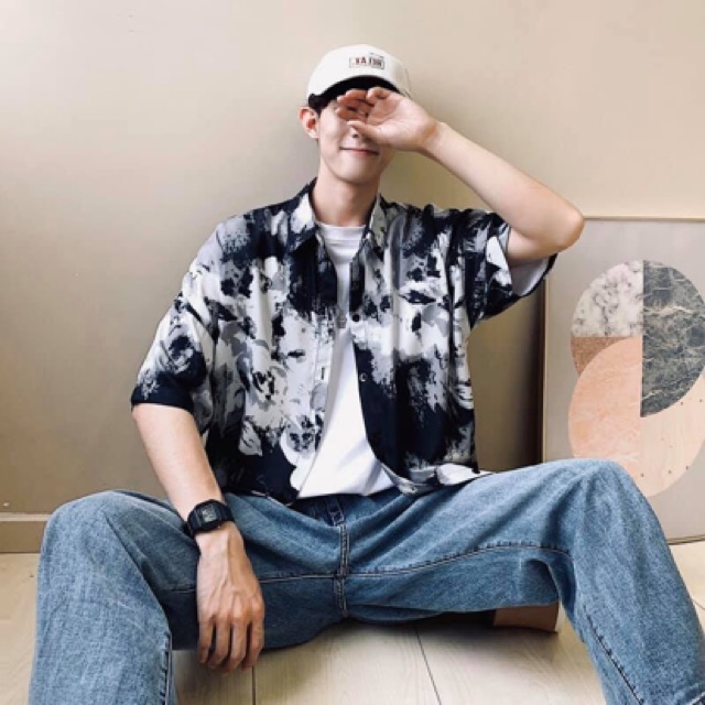 [Ảnh thật] ÁO SƠ MI LOANG UNISEX NAM NỮ kèm video