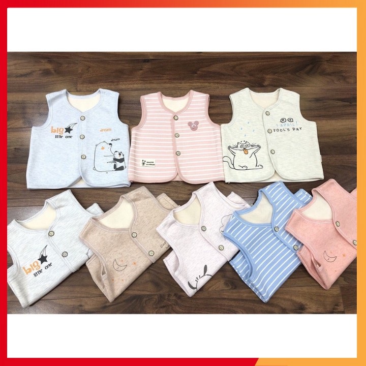 [GIẢM GIÁ] Áo Gile Thu Đông Trẻ em Bé Trai Bé Gái hàng Cao Cấp Xuất khấu